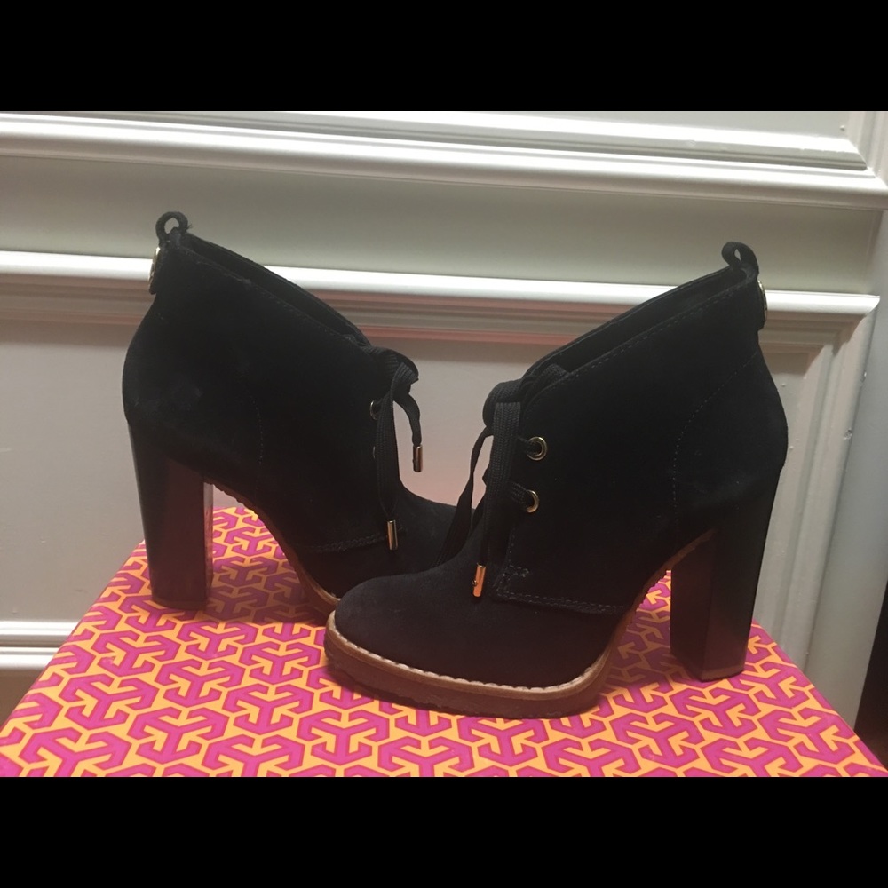 Tory Burch black booties